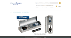 Desktop Screenshot of cisterngauges.com